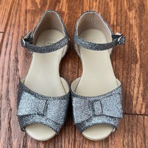 Janie and jack peep toe dress shoes